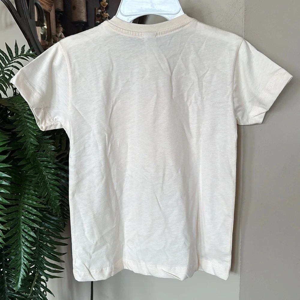 Brand New Hello I’m Olivia 100% Cotton Cream Short Sleeved Girls T-Shirt